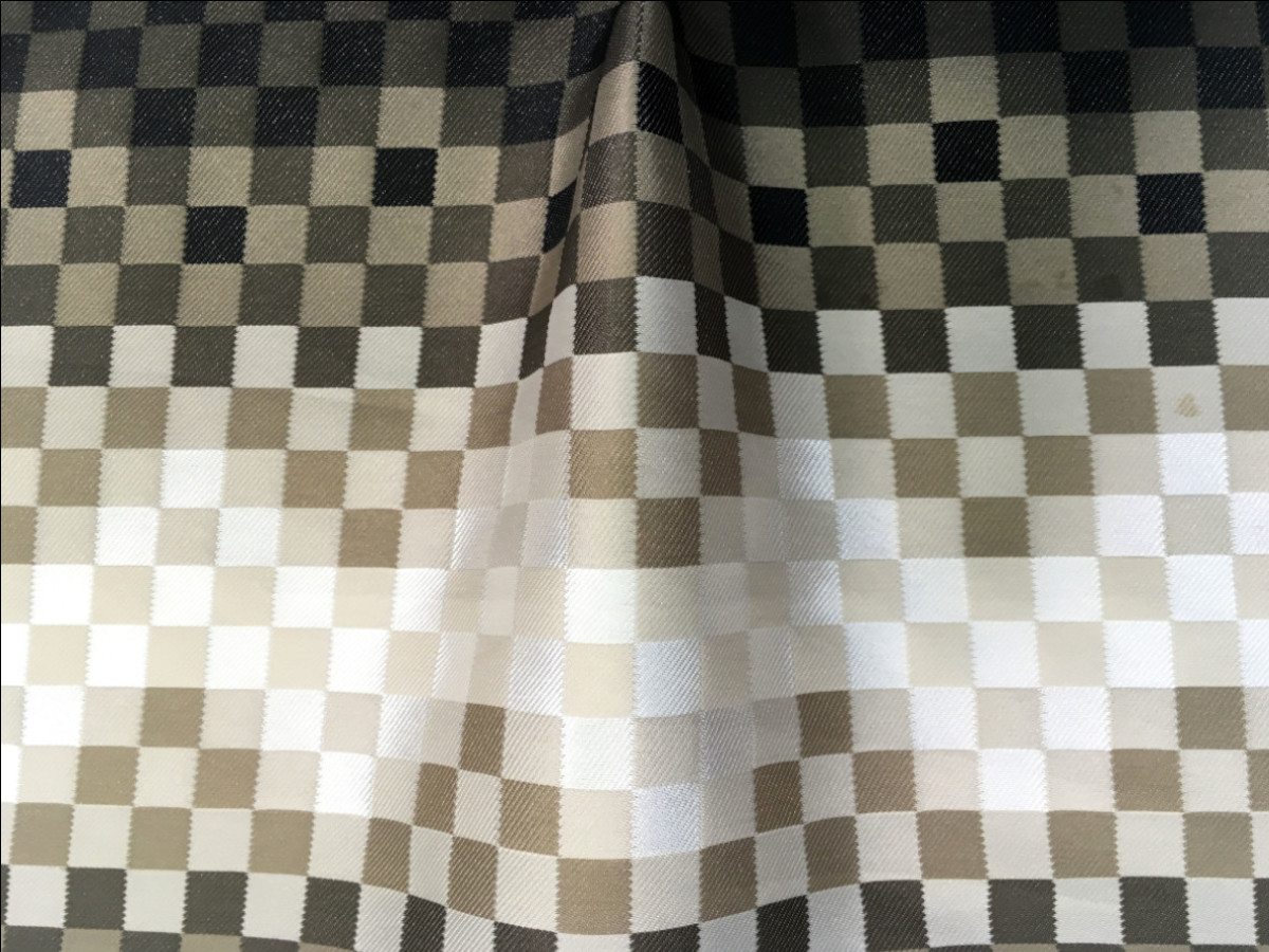 inmatex tejido moda zigzag cuadritos colores