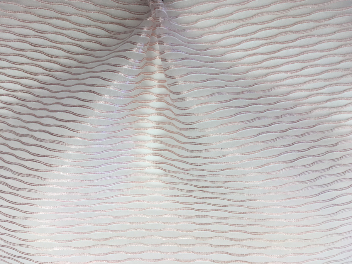 inmatex tejido moda semitransparente aspecto nido de abeja 